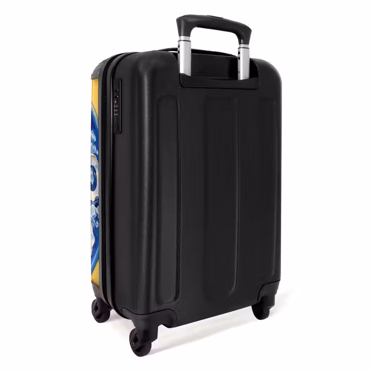 Koffer - Austern – Zitrone – Eis – Modern – Gelb - Oesters - Citroen - IJs - Modern - Geel NBS - Handbagage koffer - Vrouwen middel