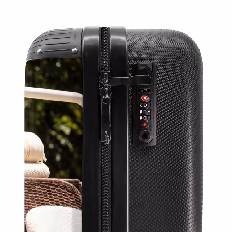 Koffer - Auto – Picknick – Sommer – Gelb - Auto - Picknick - Zomer - Geel NBS - Handbagage koffer - Vrouwen middel