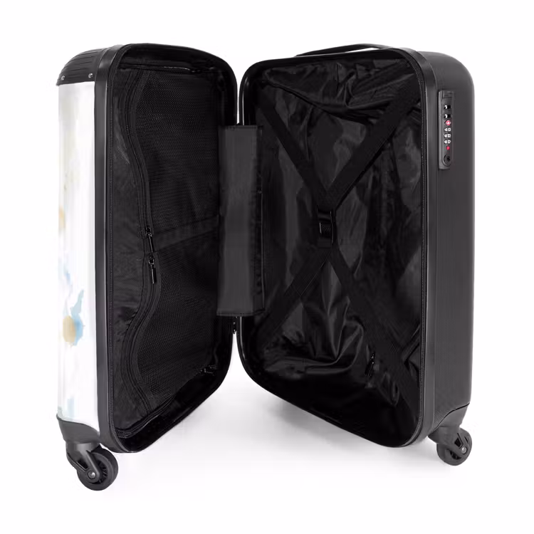 Axel aapje NBS - Handbagage koffer - Unisex middel -binnenkant