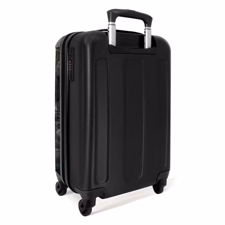 Koffer - Bach – Wasserfall – Natur – Grün - Beek - Waterval - Natuur - Groen NBS - Handbagage koffer - Volwassenen Unisex middel