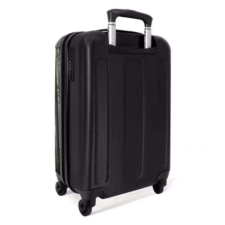 Koffer - Bambus – Wald – Nebel – Natur - Bamboe - Bos - Mist - Natuur NBS - Handbagage koffer - Volwassenen Unisex middel