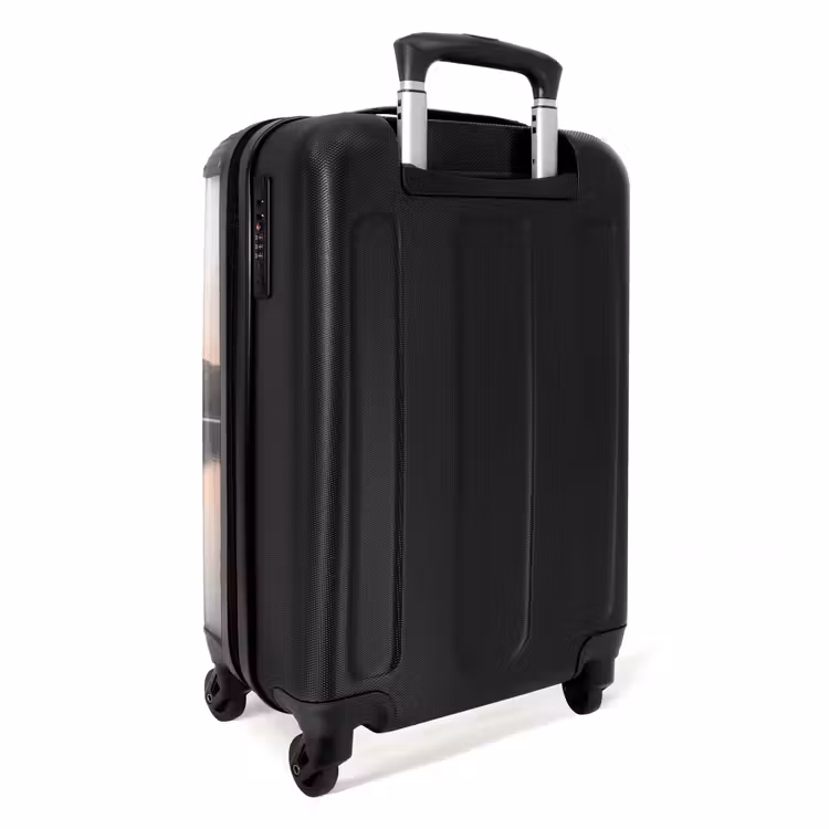 Koffer - Bäume – Spiegelung – Wasser – Sonnenaufgang – Gelassenheit - Bomen - Reflectie - Water - Zonsopgang - Serene NBS - Handbagage koffer - Volwassenen Unisex middel