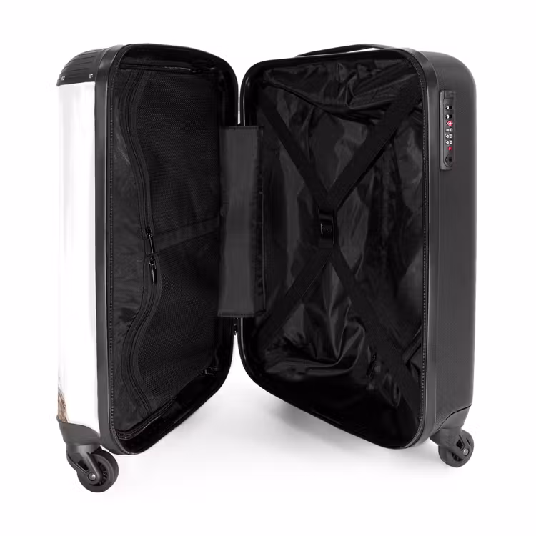 Bennie Beer NBS - Handbagage koffer - Unisex middel -binnenkant
