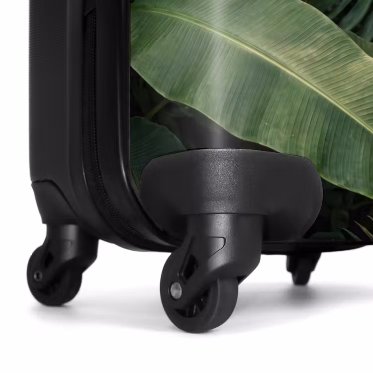 Koffer - Blätter – Grün – Tropisch – Natur - Bladeren - Groen - Tropisch - Natuur NBS - Handbagage koffer - Volwassenen Unisex middel