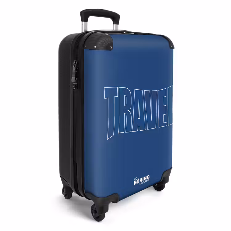 113 NBS - Handbagage koffer - Volwassenen Unisex middel -productfoto_3d