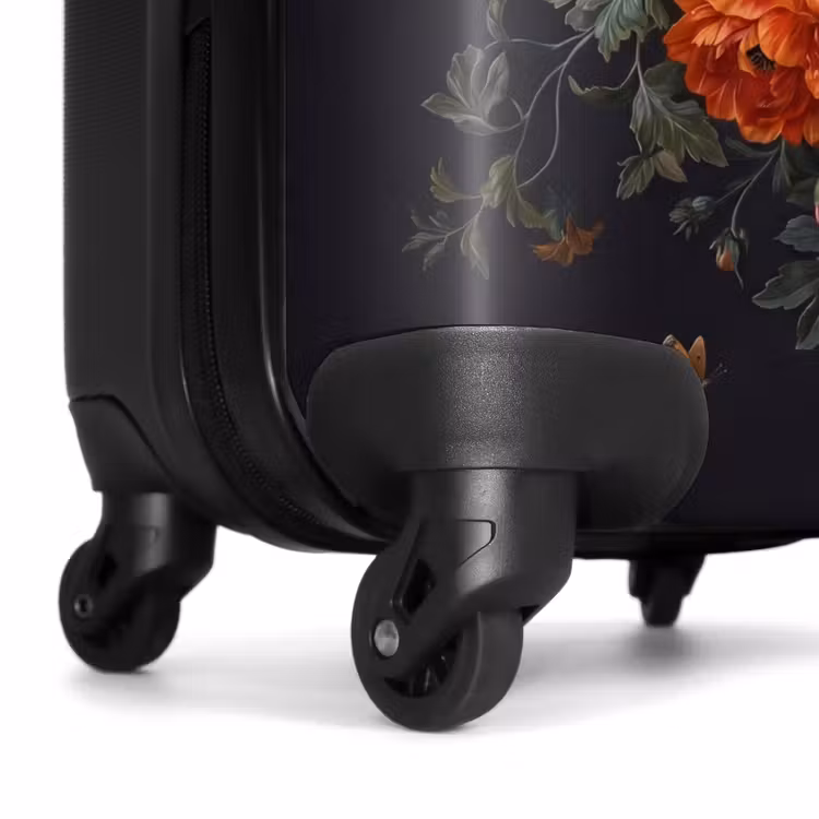 Koffer - Blumen – Blumenstrauß – Klassisch – Farbenfroh – Natur - Bloemen - Boeket - Klassiek - Kleurrijk - Natuur NBS - Handbagage koffer - Vrouwen middel