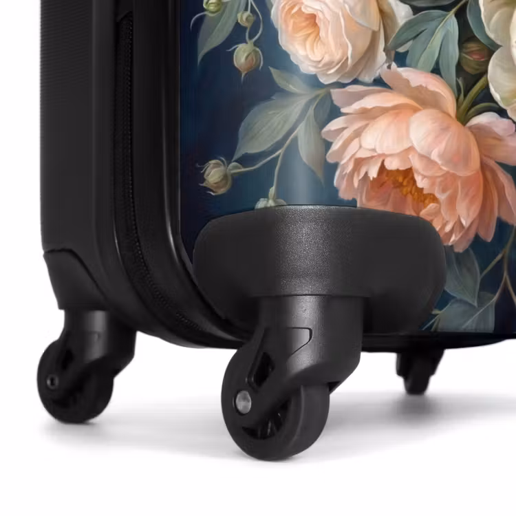 Koffer - Blumen – Blumenstrauß – Natur – Klassisch – Farbenfroh - Bloemen - Boeket - Natuur - Klassiek - Kleurrijk NBS - Handbagage koffer - Vrouwen middel