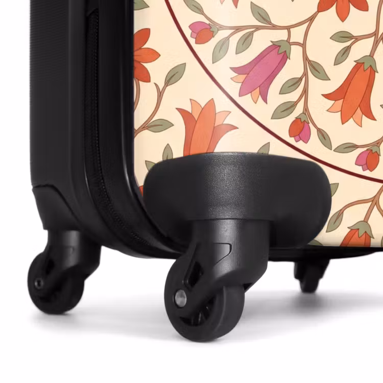 Koffer - Blumen – Mandala – Dekorativ – Rot - Bloemen - Mandala - Decoratief - Rood NBS - Handbagage koffer - Vrouwen middel