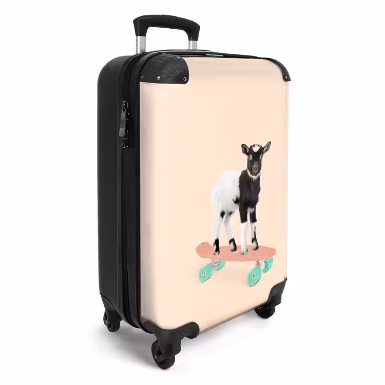 Boardende bok NBS - Handbagage koffer - Unisex middel -productfoto_3d