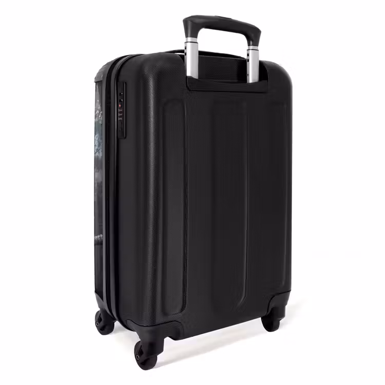 Koffer - Brücke – Dschungel – Nebel – Natur - Brug - Jungle - Mist - Natuur NBS - Handbagage koffer - Volwassenen Unisex middel