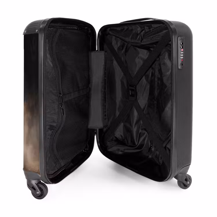 Bruno NBS - Handbagage koffer - Unisex middel -binnenkant