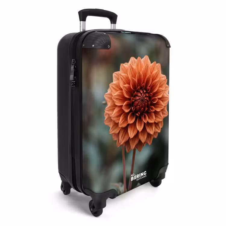 Koffer - Dahlia – Blume – Natur – Stimmungsvoll - Dahlia - Bloem - Natuur - Sfeervol NBS - Handbagage koffer - Volwassenen Unisex middel