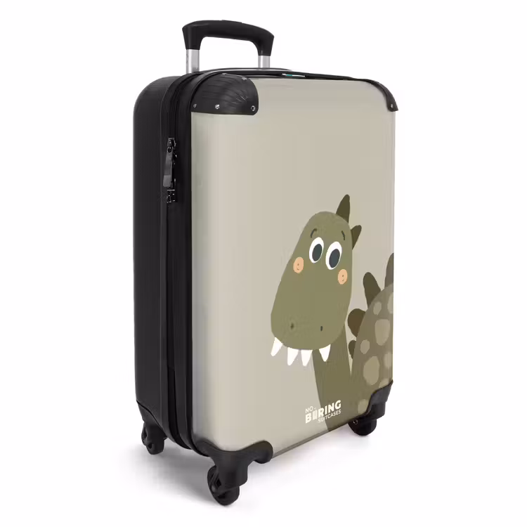 Danny Dino NBS - Handbagage koffer - Unisex middel -productfoto_3d