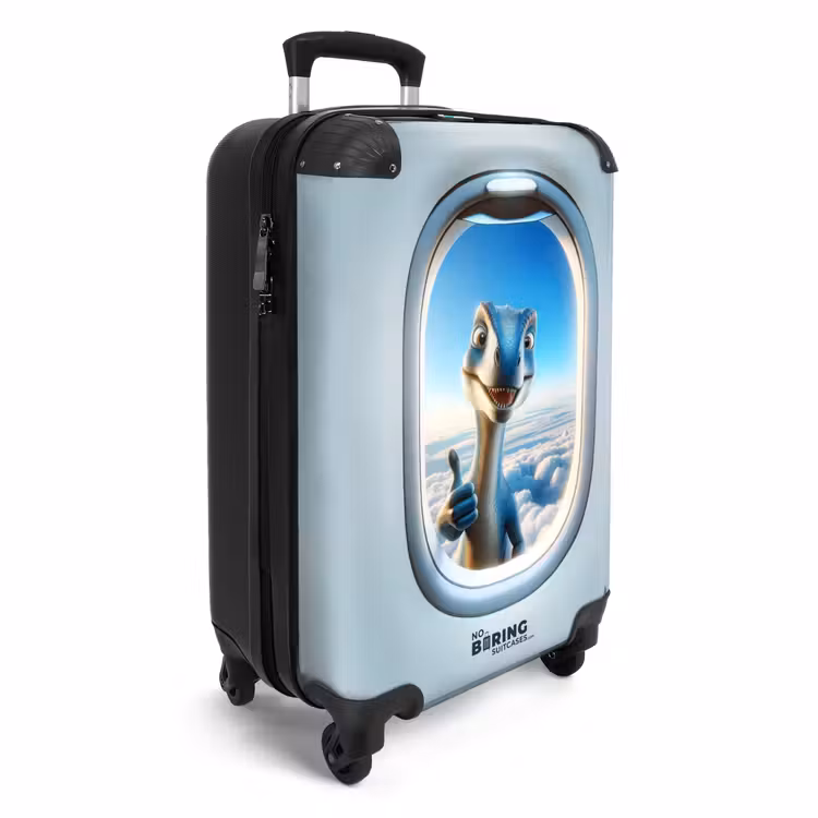 Delta dino NBS - Handbagage koffer - Unisex middel -productfoto_3d