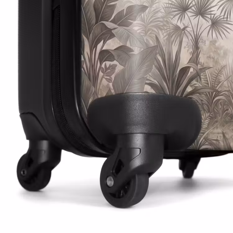 Koffer - Dschungel – Palmen – Natur - Jungle - Palmbomen - Natuur NBS - Handbagage koffer - Volwassenen Unisex middel