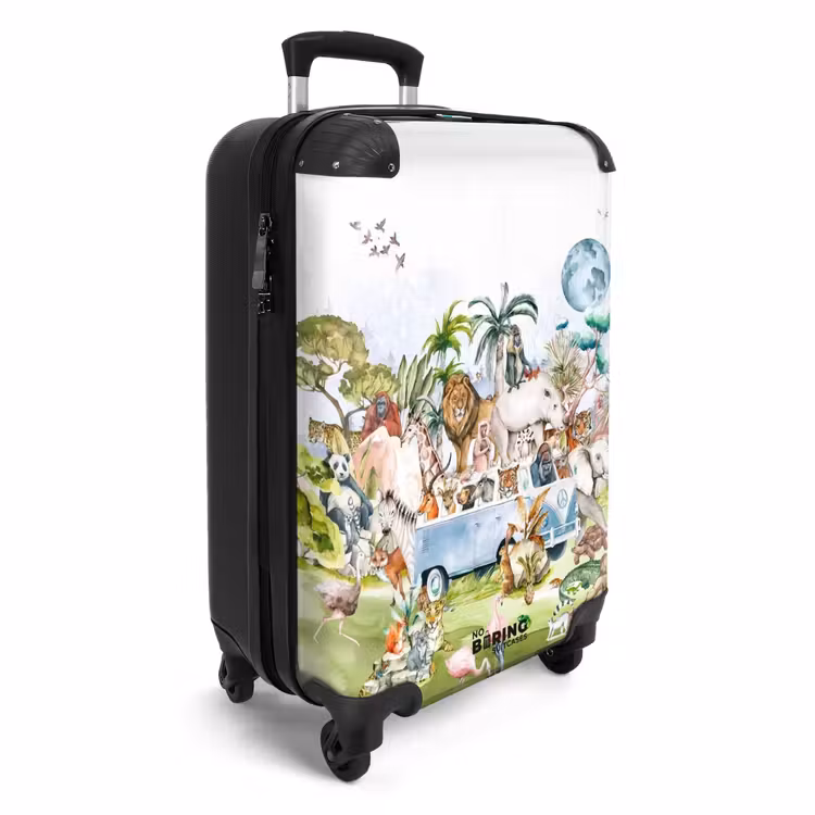 Jungle safari NBS - Handbagage koffer - Unisex middel -productfoto_3d