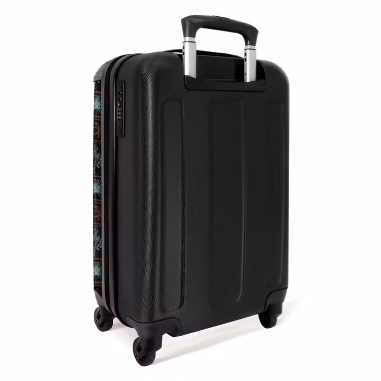 Donkere zomerse vibes print NBS - Handbagage koffer - Volwassenen Unisex middel -achterkant