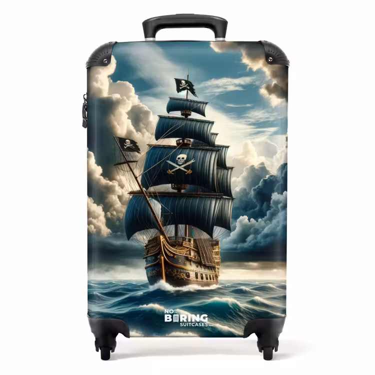 Duistere diamant NBS - Handbagage koffer - Unisex middel -productfoto_recht