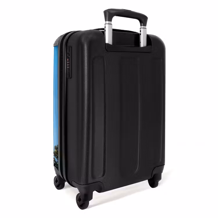Koffer - Dusche – Wasser – Sommer – Blau - Douche - Water - Zomer - Blauw NBS - Handbagage koffer - Vrouwen middel