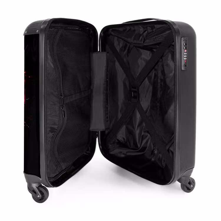 IJshockey met graffiti NBS - Handbagage koffer - Unisex middel -binnenkant