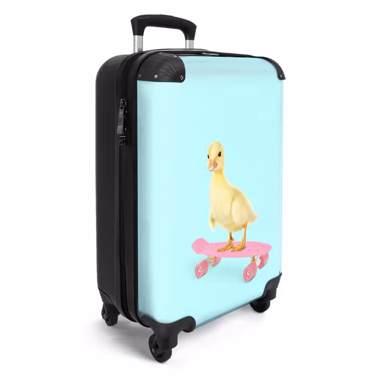 Skatende snavel NBS - Handbagage koffer - Unisex middel -productfoto_3d