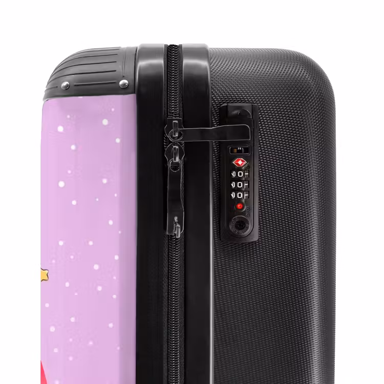 Elza eenhoornprinses NBS - Handbagage koffer - Unisex middel -slot