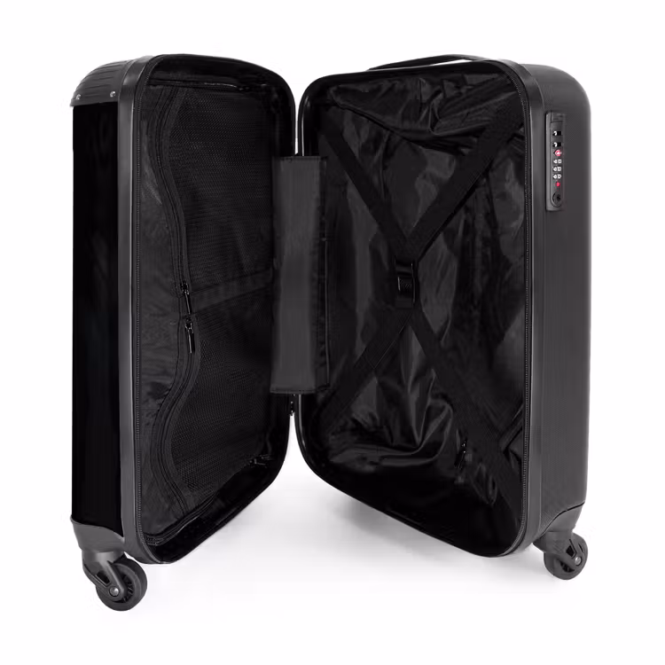 10 NBS - Handbagage koffer - Unisex middel -binnenkant