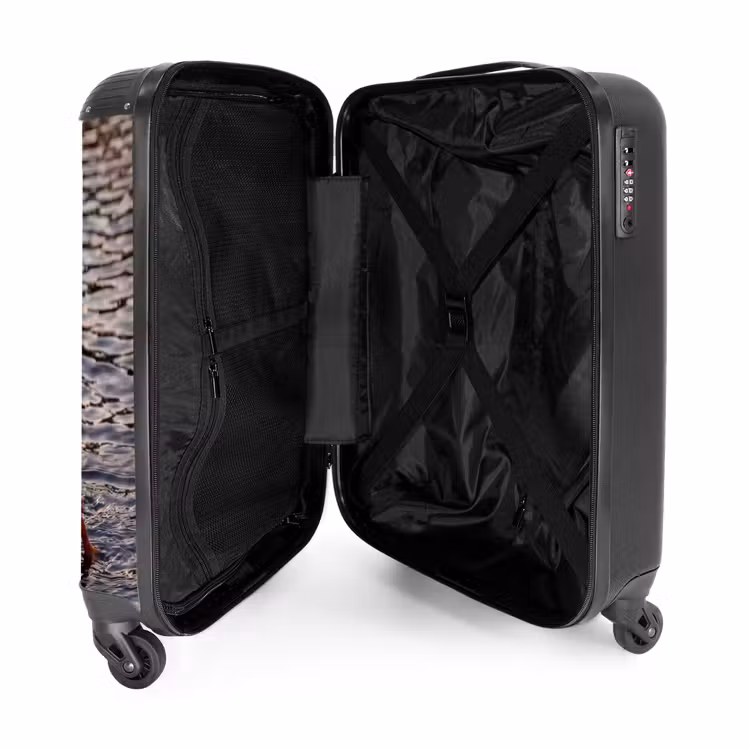 Koffer - Enten – Wasser – Natur - Eenden - Water - Natuur NBS - Handbagage koffer - Volwassenen Unisex middel