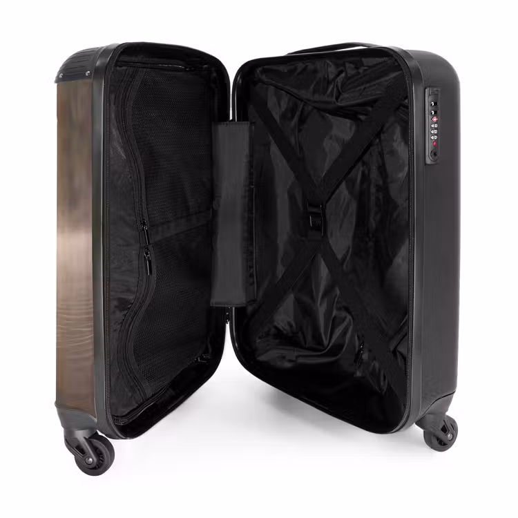 Koffer - Enten – Wasser – Nebel – Natur - Eenden - Water - Mist - Natuur NBS - Handbagage koffer - Volwassenen Unisex middel
