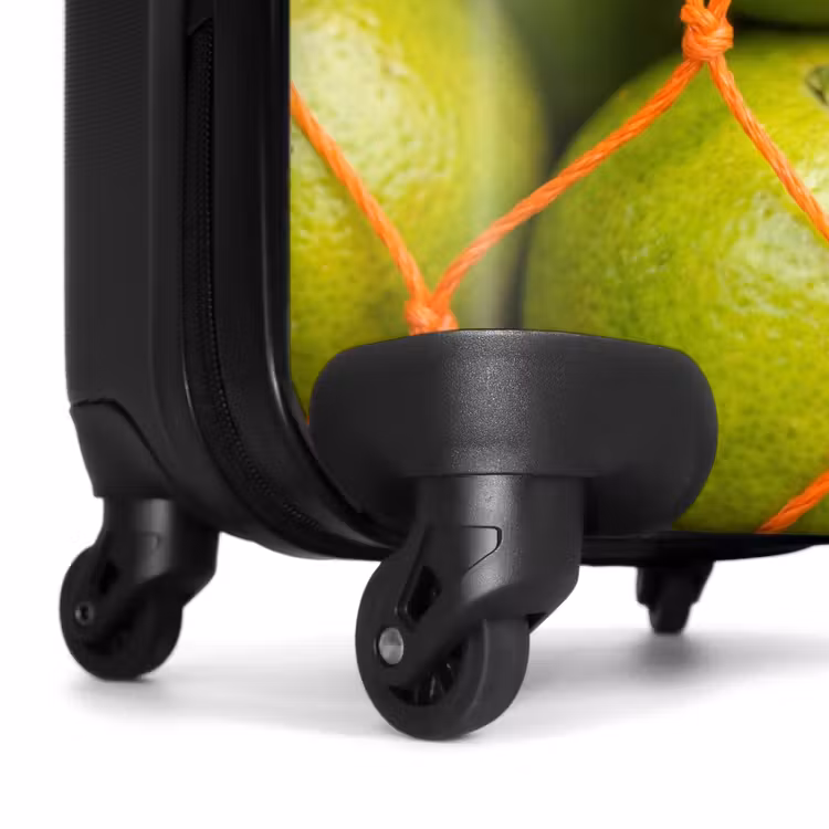 Koffer - Essen – Netz – Grün – Markt - Eten - Net - Groen - Markt NBS - Handbagage koffer - Volwassenen Unisex middel