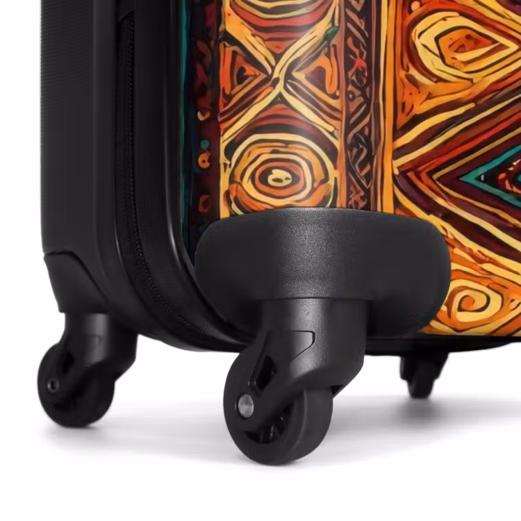 Koffer - Farbenfroh – Ethnisch – Folkloristisch – Gemustert - Kleurrijk - Etnisch - Folkloristisch - Patroon NBS - Handbagage koffer - Volwassenen Unisex middel