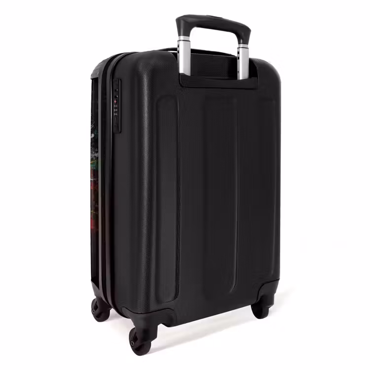 Verfklodder Voetbal NBS - Handbagage koffer - Unisex middel -achterkant