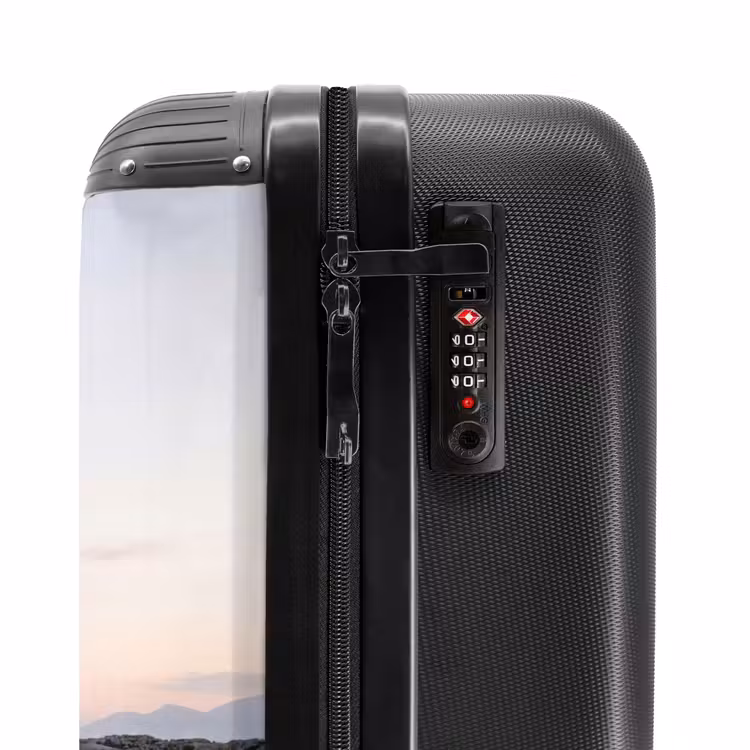 Koffer - Felsen – Leuchtturm – Weiß - Rotsen - Vuurtoren - Wit NBS - Handbagage koffer - Vrouwen middel