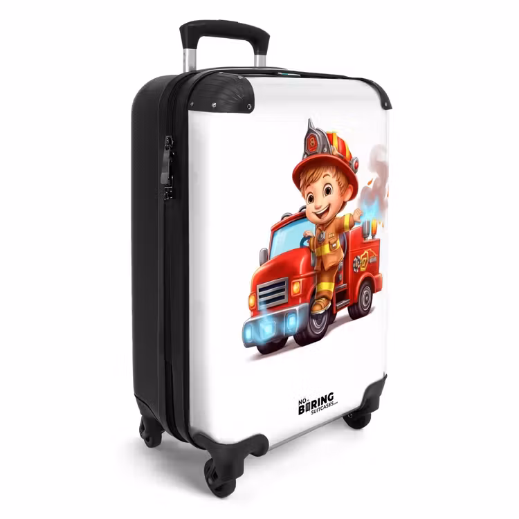 Bauke brandweer NBS - Handbagage koffer - Unisex middel -productfoto_3d