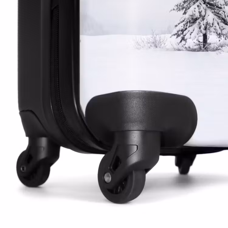 Koffer - Fichtensträucher – Schnee – Winter – Landschaft – Stille - Fijnsparren - Sneeuw - Winter - Landschap - Stilte NBS - Handbagage koffer - Volwassenen Unisex middel