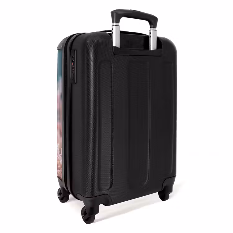 Koffer - Fisch – Koralle – Ozean – Makro – Orange - Vis - Koraal - Oceaan - Macro - Oranje NBS - Handbagage koffer - Volwassenen Unisex middel