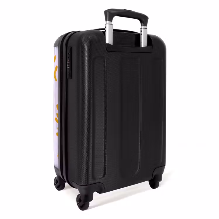 Koffer - Fisch – Unterwasser – Tiere – Abstrakt – Farbenfroh - Vis - Onderwater - Dieren - Abstract - Kleurrijk NBS - Handbagage koffer - Vrouwen middel