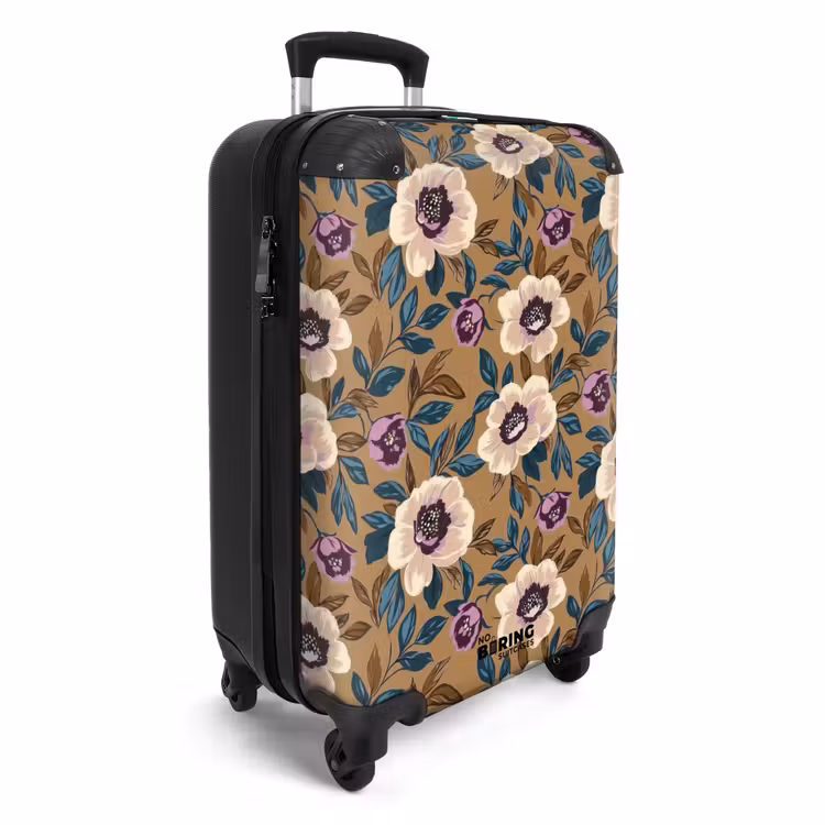 Floraal - Stilleven - Kleurrijk NBS - Handbagage koffer - Volwassenen Unisex middel -productfoto_3d