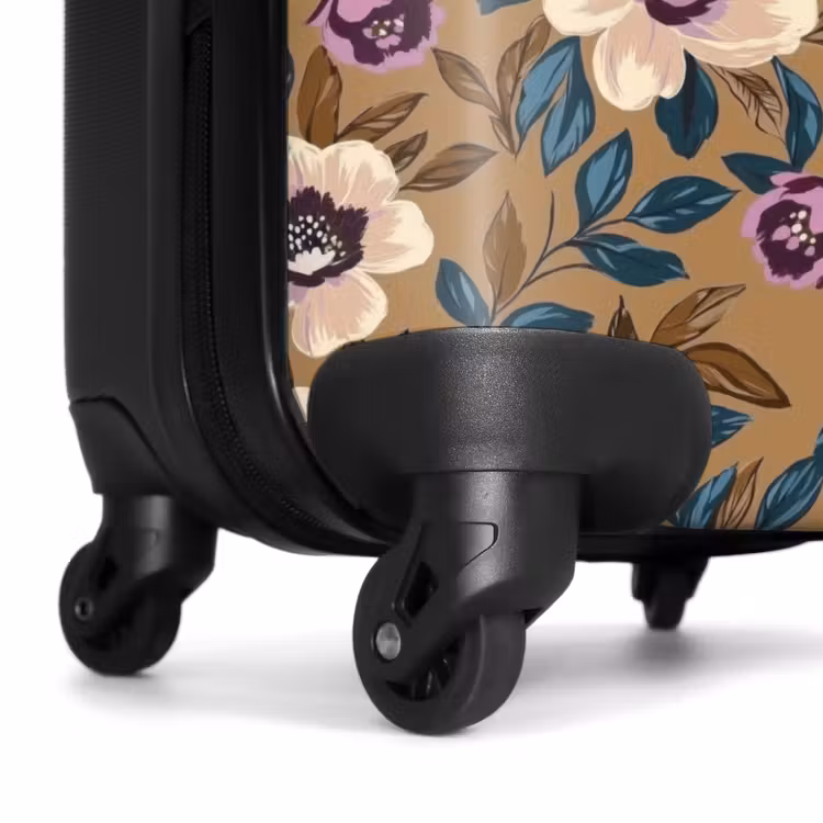 Floraal - Stilleven - Kleurrijk NBS - Handbagage koffer - Volwassenen Unisex middel -wiel