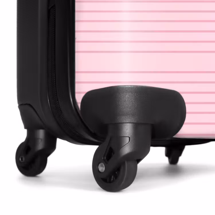 Koffer - Formen – Linien – Minimalistisch – Rosa - Vormen - Lijnen - Minimalistisch - Roze NBS - Handbagage koffer - Vrouwen middel