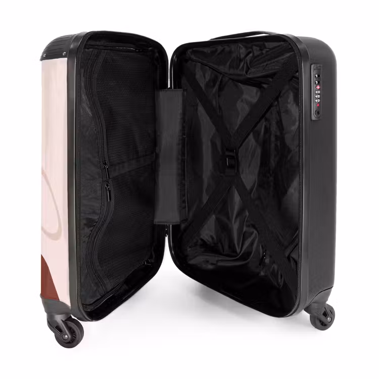 Koffer - Formen – Organisch – Kunst - Vormen - Organisch - Kunst NBS - Handbagage koffer - Vrouwen middel