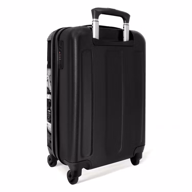 Koffer - Fotografen – Menschenmenge – Blitzlichter – Journalismus - Fotografen - Menigte - Flitsers - Journalistiek NBS - Handbagage koffer - Volwassenen Unisex middel
