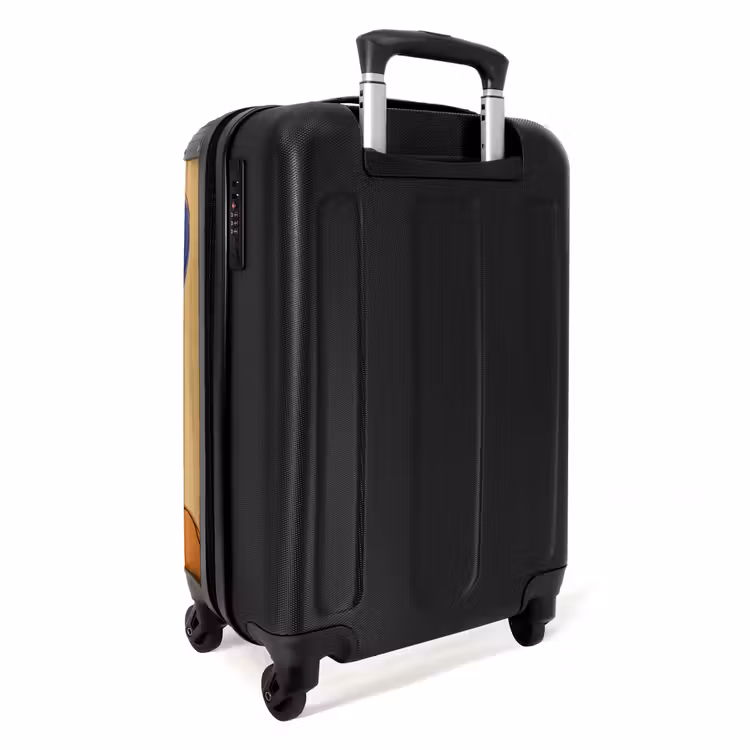 Koffer - Frau – Porträt – Abstrakt – Farbenfroh – Modern - Vrouw - Portret - Abstract - Kleurrijk - Modern NBS - Handbagage koffer - Vrouwen middel
