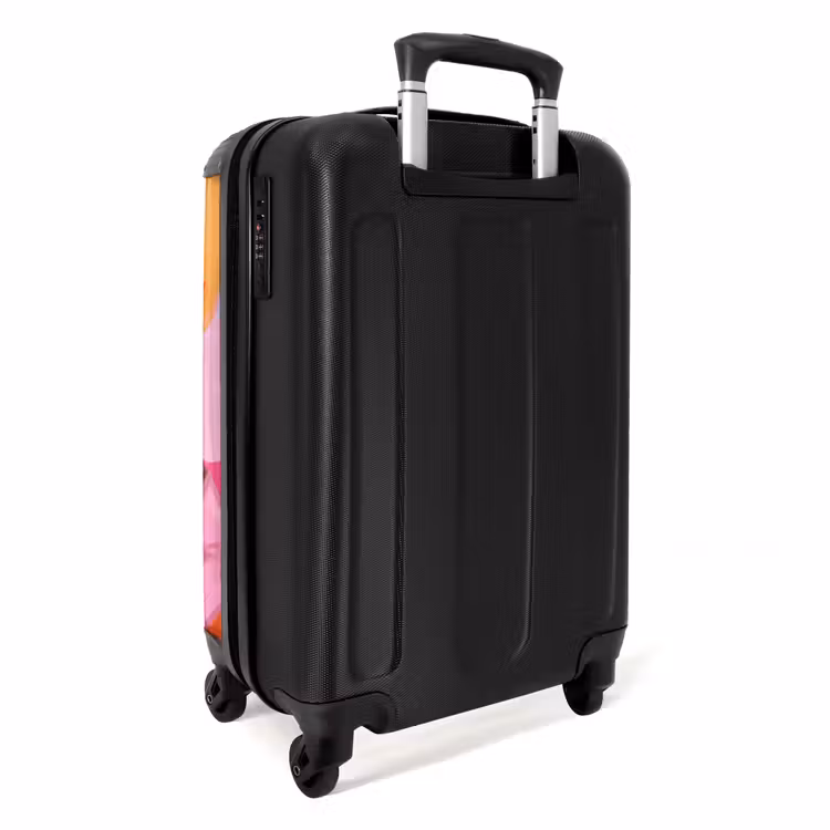 Koffer - Frau – Porträt – Farbenfroh – Modern – Kunst - Vrouw - Portret - Kleurrijk - Modern - Kunst NBS - Handbagage koffer - Vrouwen middel