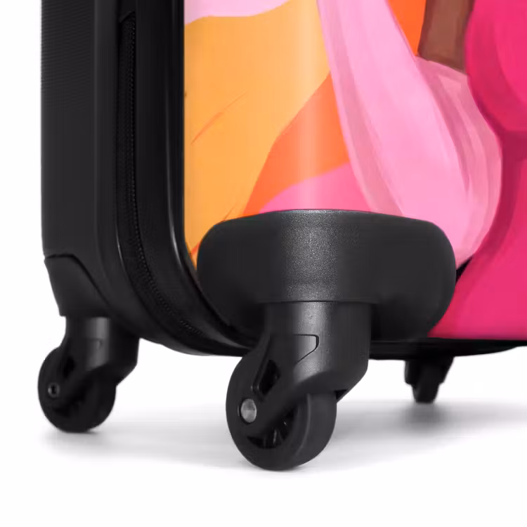Koffer - Frau – Porträt – Farbenfroh – Modern – Kunst - Vrouw - Portret - Kleurrijk - Modern - Kunst NBS - Handbagage koffer - Vrouwen middel