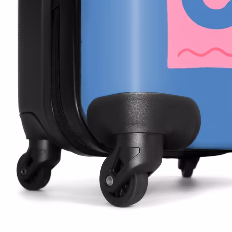 Koffer - Getränke – Gläser – Prost – Modern – Rosa - Drank - Glazen - Proost - Modern - Roze NBS - Handbagage koffer - Vrouwen middel