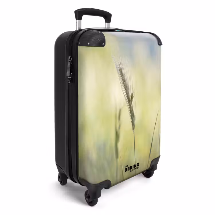 Koffer - Getreide – Ähre – Natur – Grün – Detail - Graan - Aar - Natuur - Groen - Detail NBS - Handbagage koffer - Volwassenen Unisex middel