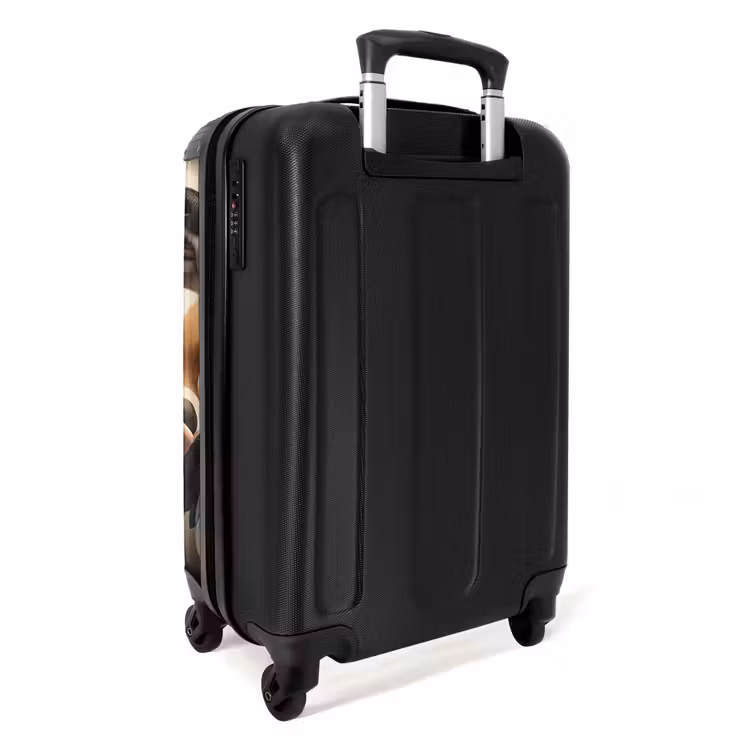Vrolijke Hondjes NBS - Handbagage koffer - Unisex middel -achterkant