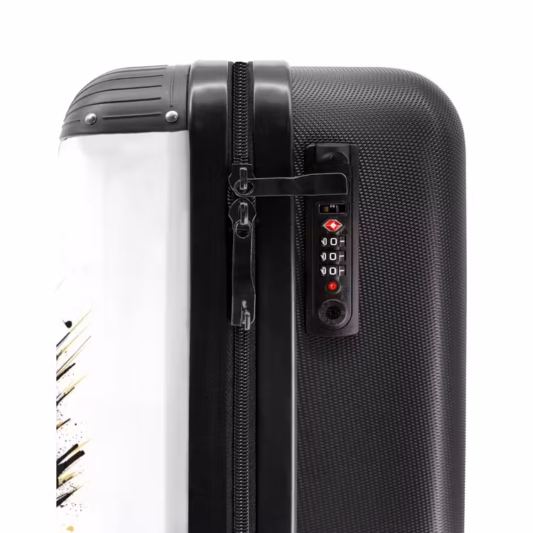 Gouden goalzoeker NBS - Handbagage koffer - Unisex middel -slot