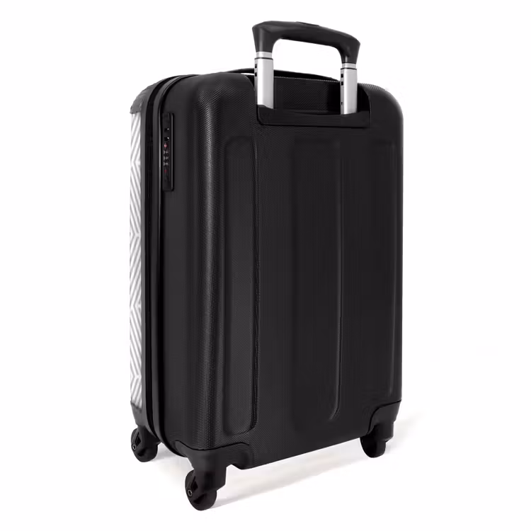 Grafisch - Patroon - Modern - Geometrisch NBS - Handbagage koffer - Kinderen Unisex middel 644 -achterkant